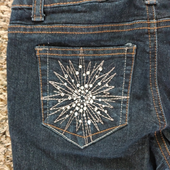 Girl's Arizona Darkwash Straigtleg Jeans - Picture 2 of 10